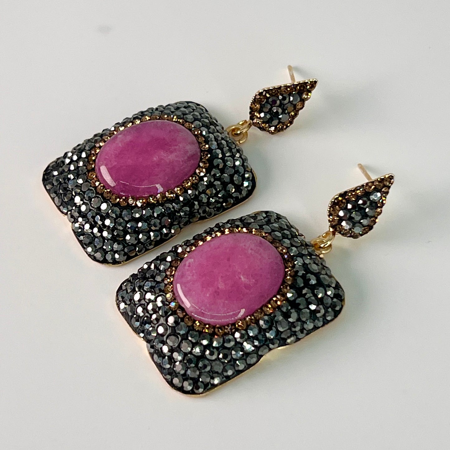 Mona Lisa Gem Spark Earrings