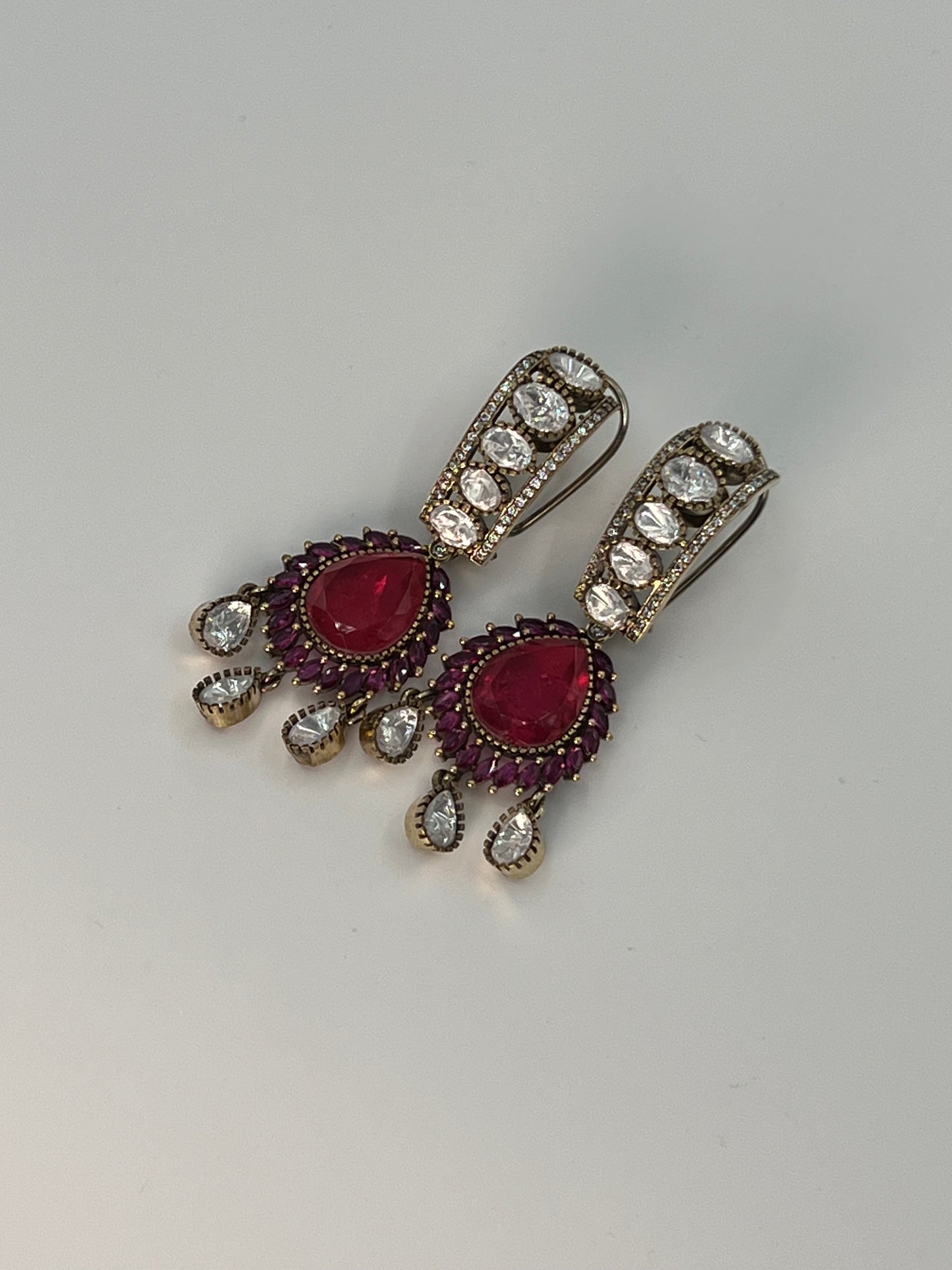 Gemstone Necklace & Earring Set