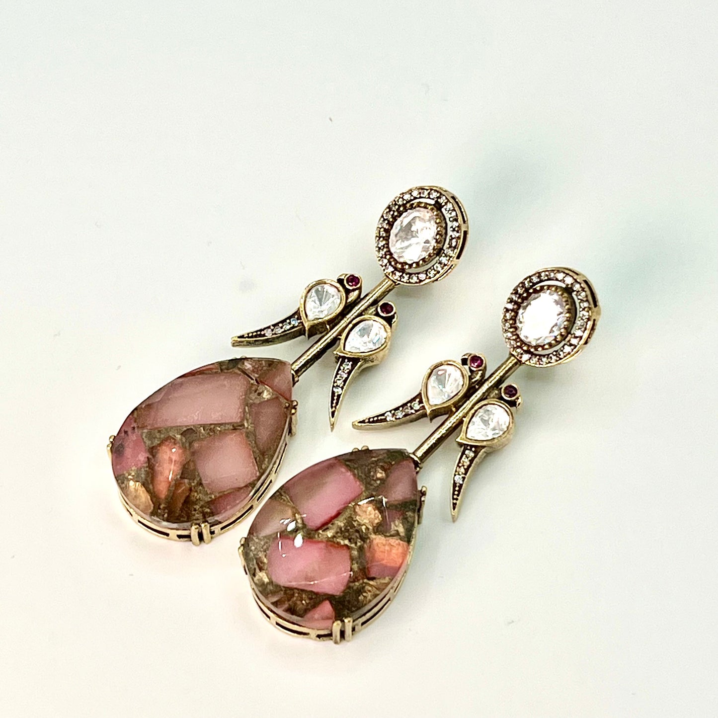 Polki Firestone Earrings