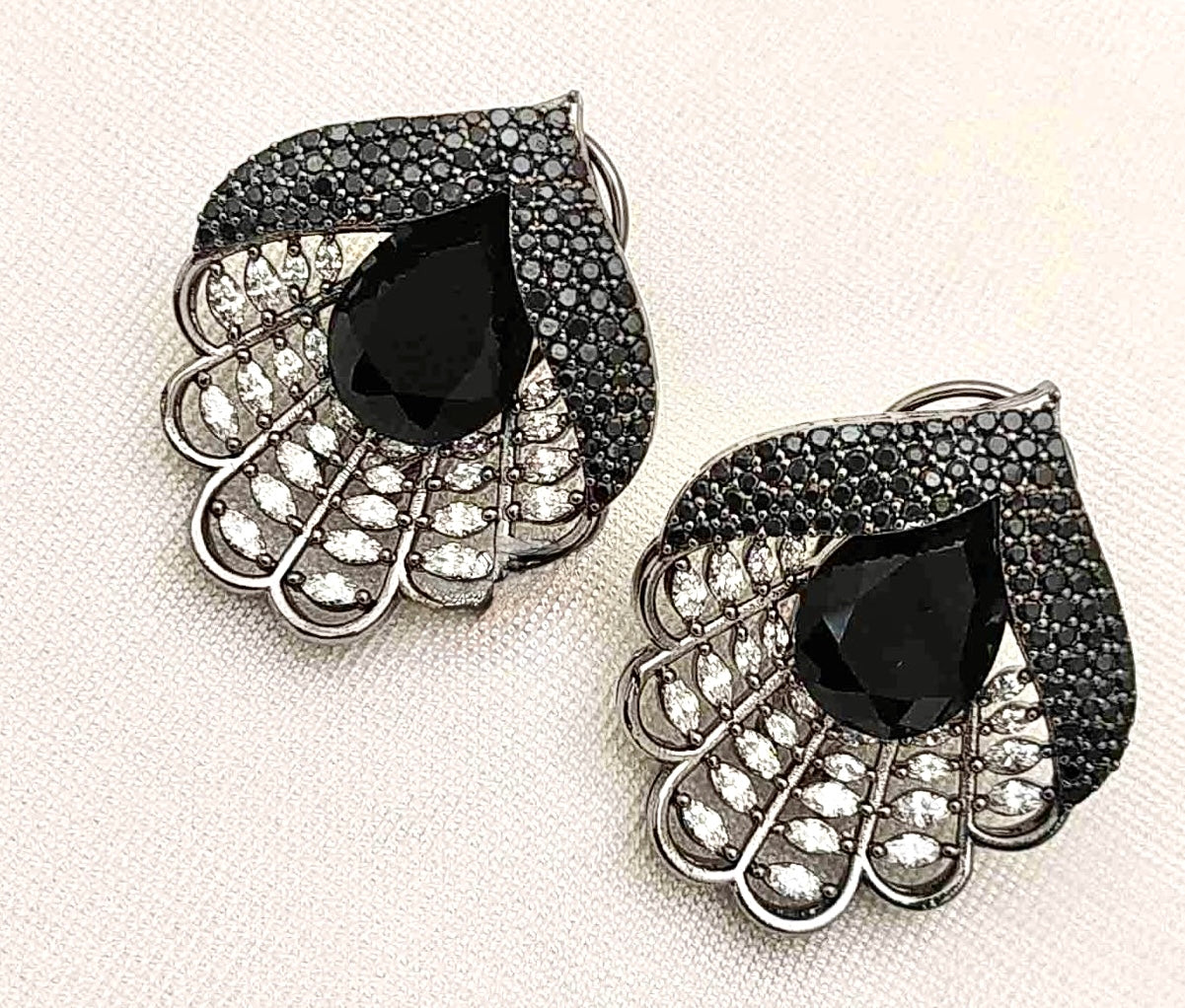 Stunning Crystal Statement Earrings