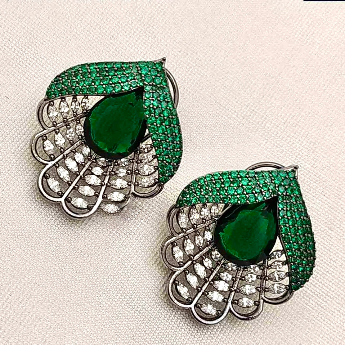 Stunning Crystal Statement Earrings