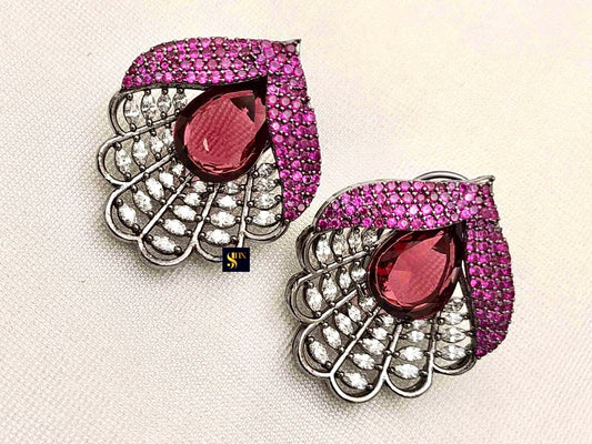 Stunning Crystal Statement Earrings