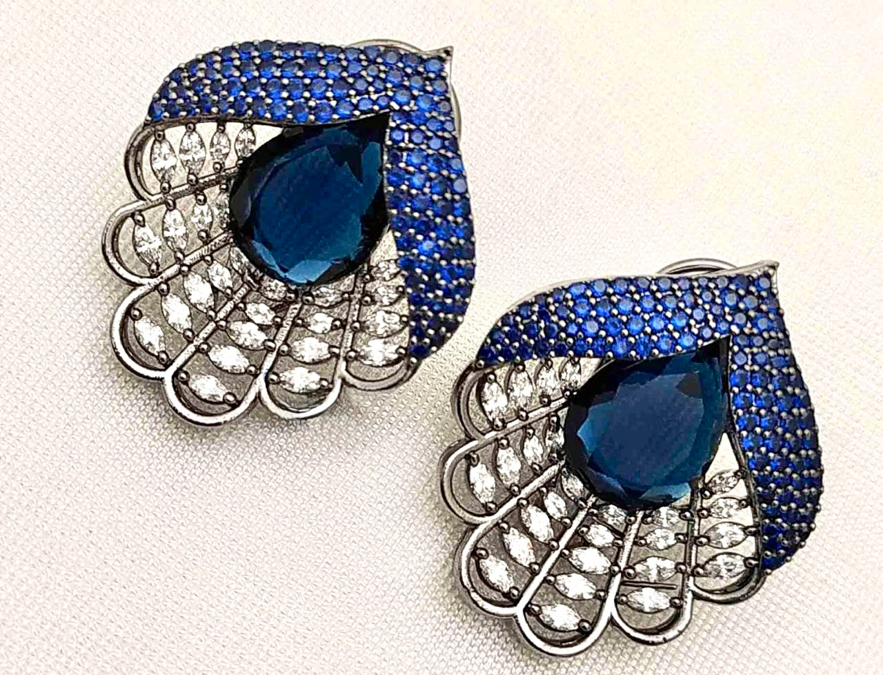 Stunning Crystal Statement Earrings