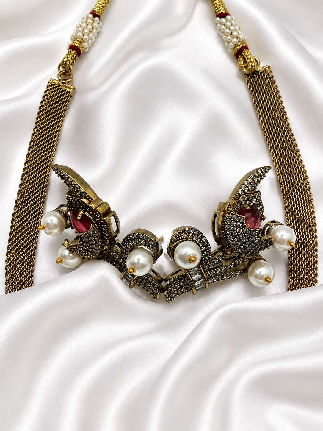 Ruby Antique Necklace Set