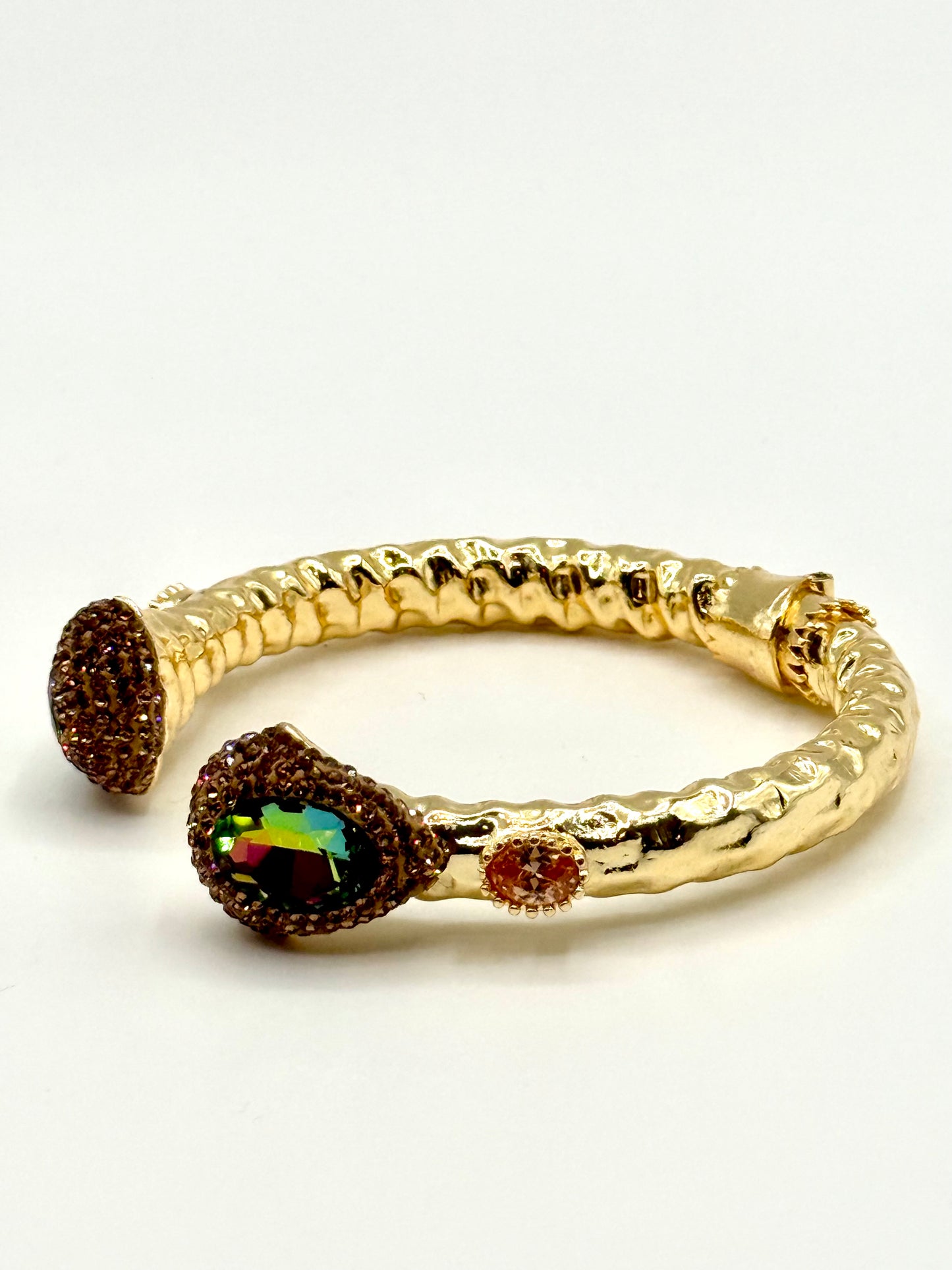 Rainbow crystal Bangle