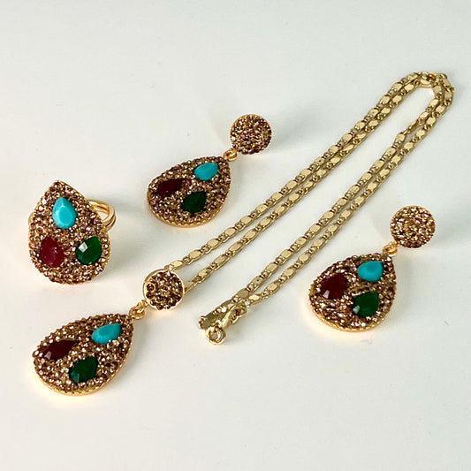 Multi-Color Locket set