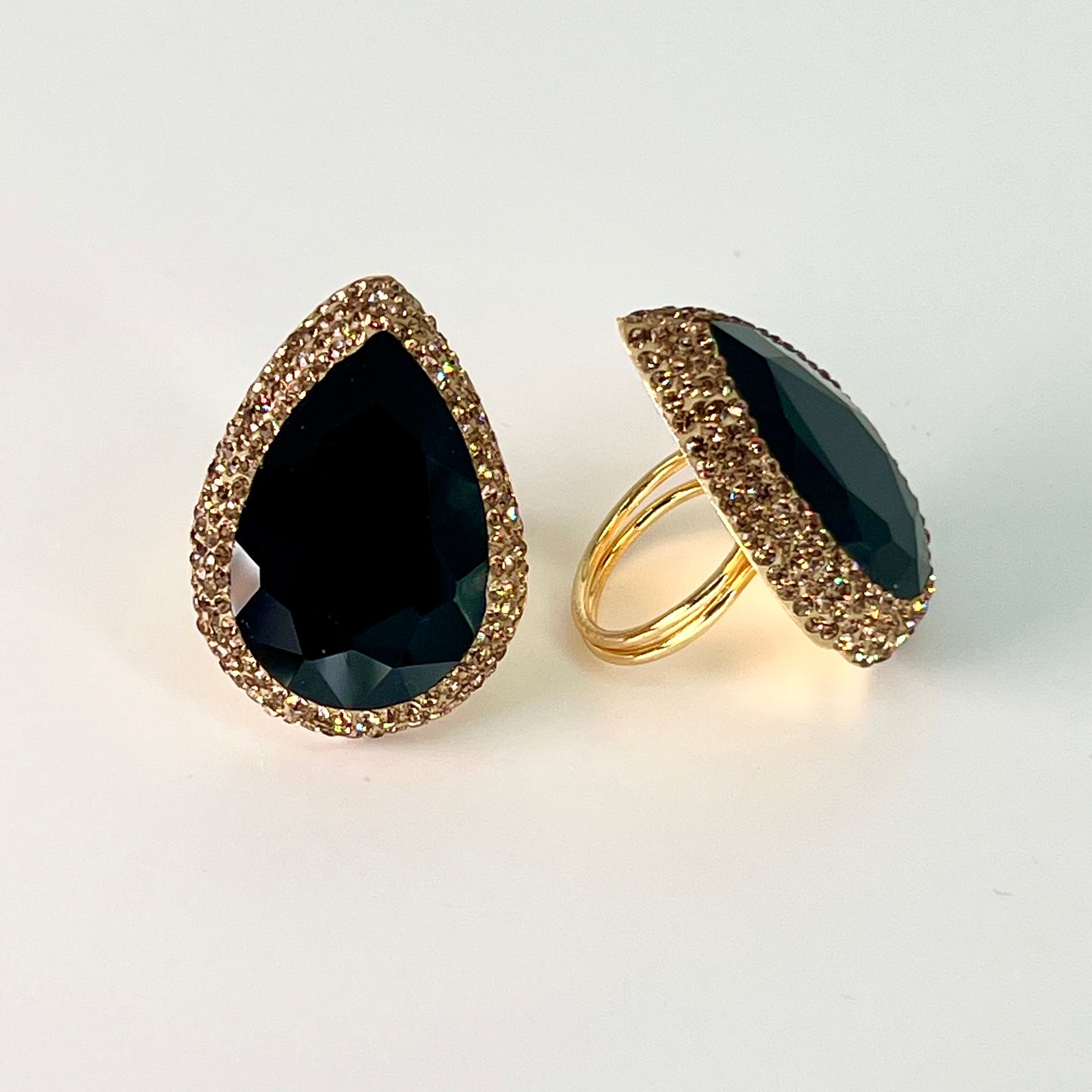 Mystique Ring with Black Onyx