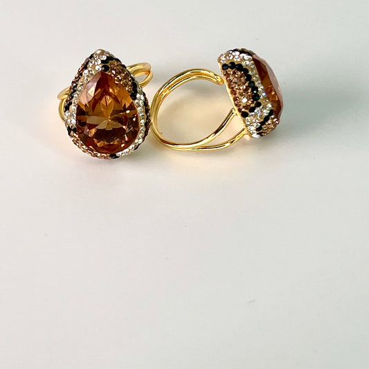 Zultanite Leopard Ring