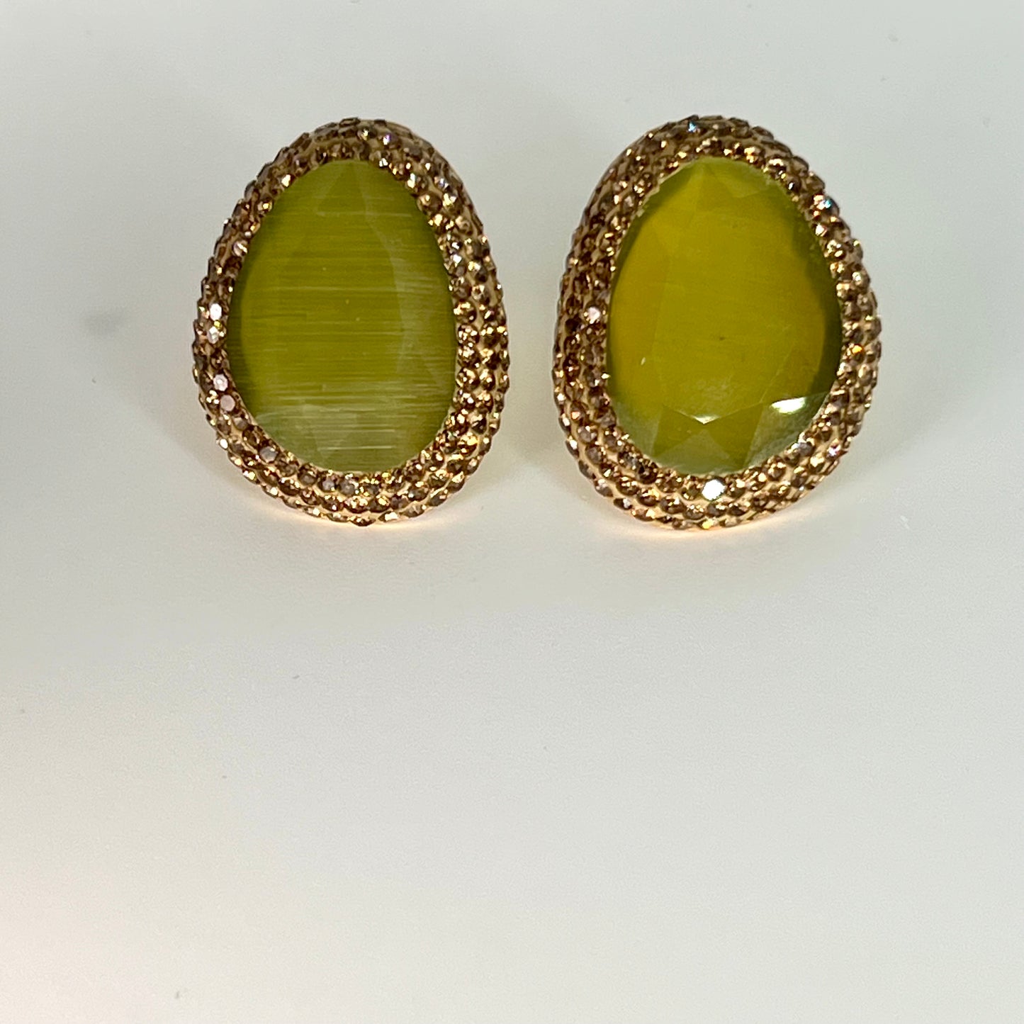 Cat Eye Gem Studs
