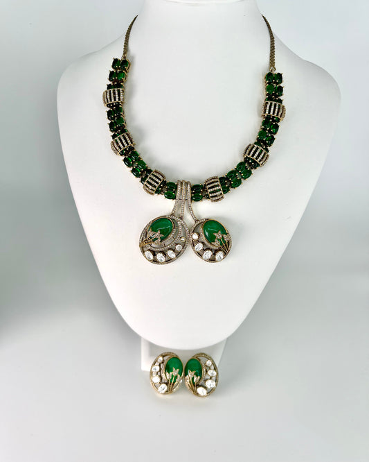Divine Emerald Necklace