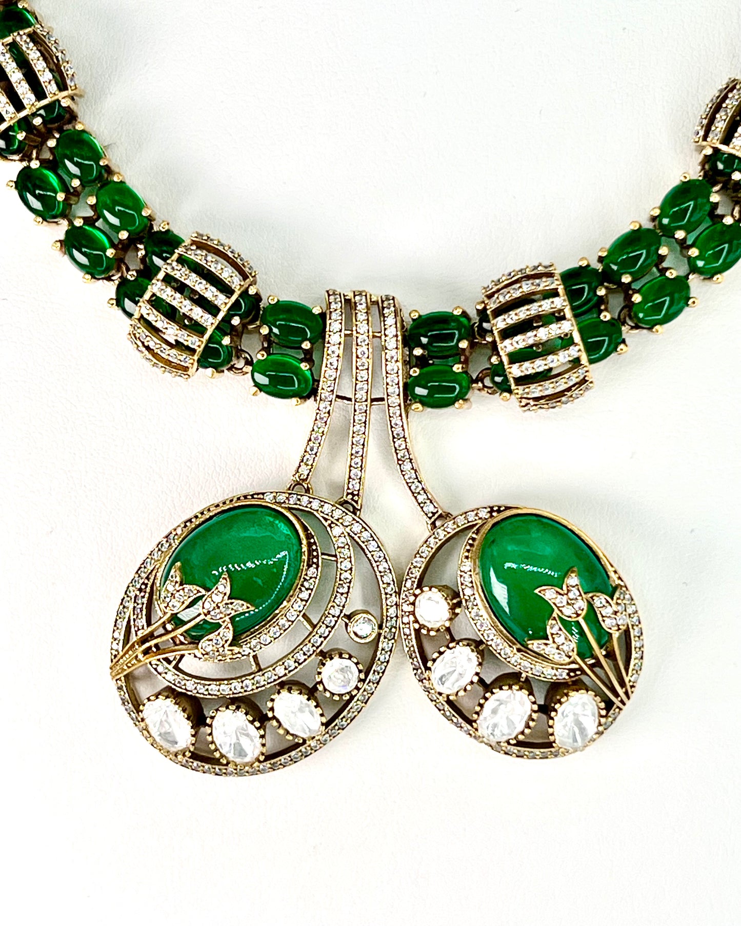 Divine Emerald Necklace