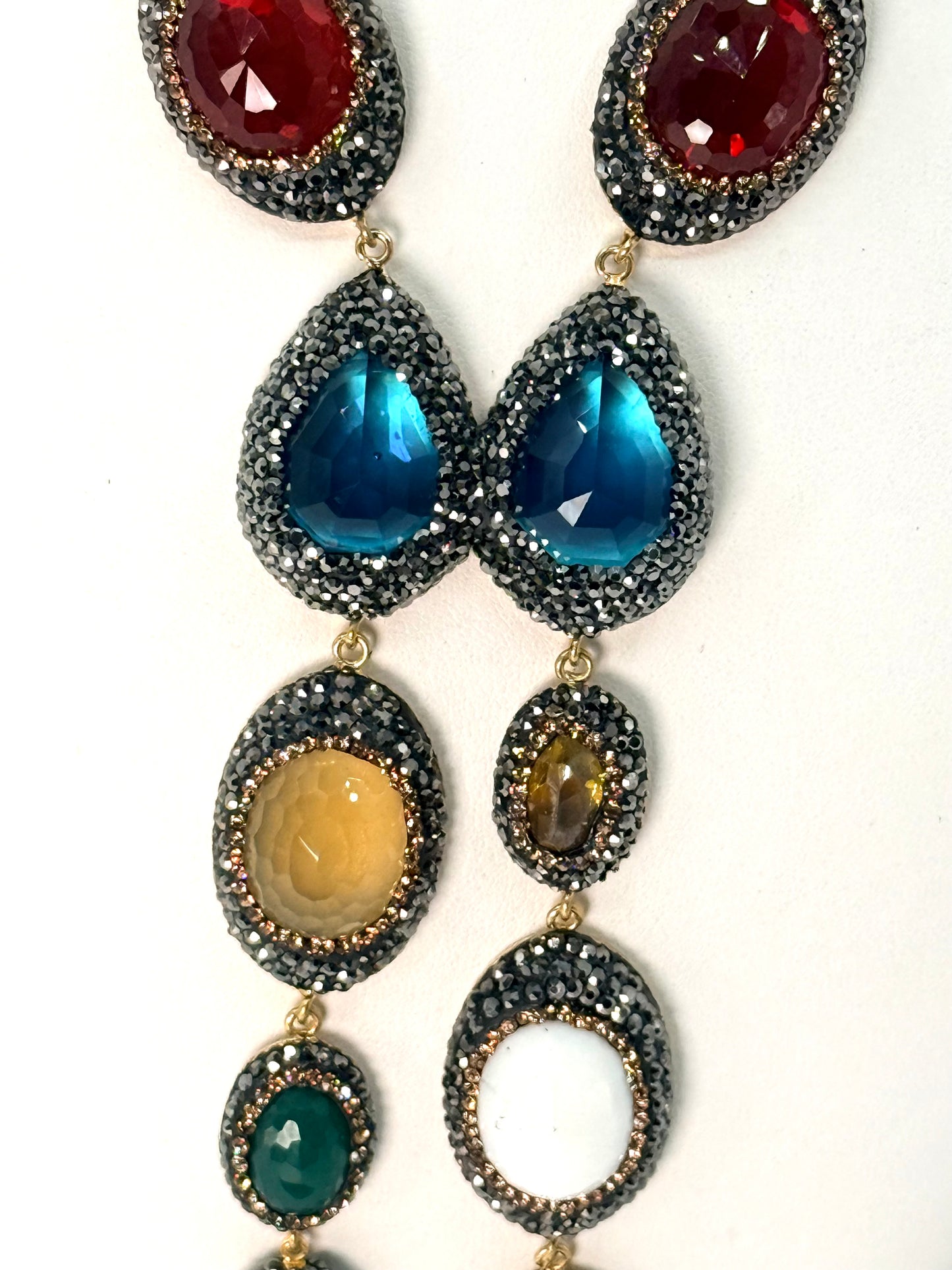 Multicolor Double-Strand Necklace