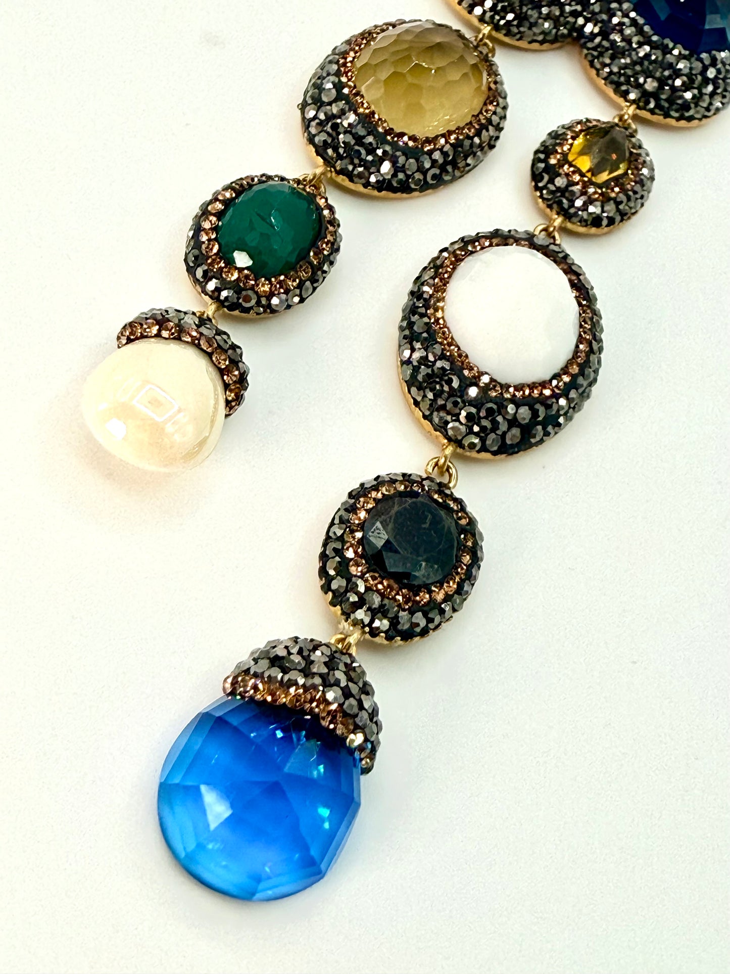 Multicolor Double-Strand Necklace