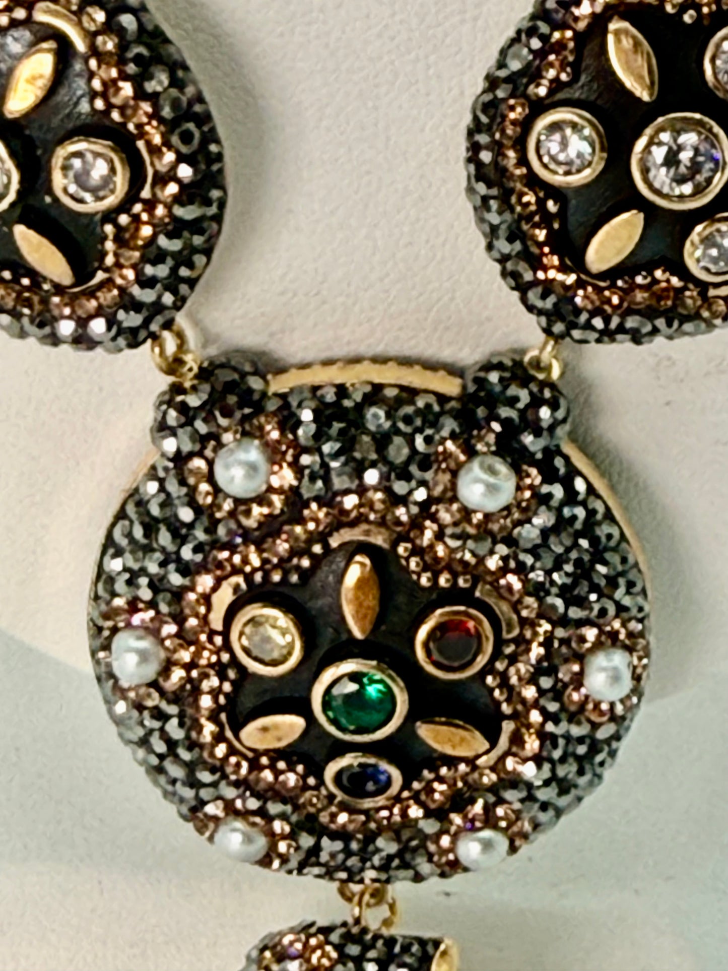 Antique Medieval Emerald Necklace